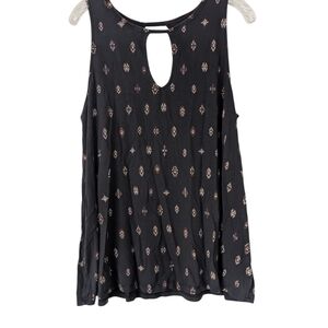 Torrid Grey Geo Print Soft Tank Top Sz.18/20